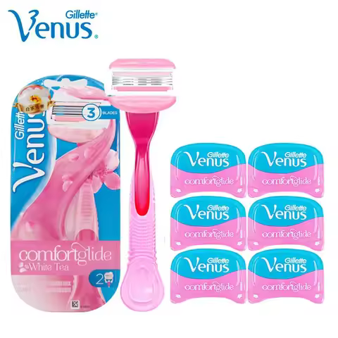 Gillette Venus Safety Razor for Women Face Arm Leg Hair Machine for Shaving Shaver 3/5 Layers Razor 