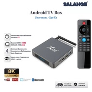 Salange Android TV BOX X96 X6 Android 11 Rockchip RK3566 Smart TV BOX 4G 32G 8G 128G 2.4G/5G Wifi 1000M 4K 8K BT Media Player Set Top Box