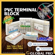 1 PC 12-Way PVC Connector Connecter Wire Quick Cable Connector Terminal Block Cable Wire Connector W