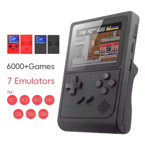 Handheld Game Console Portable Retro Mini Video Game for NES/SNES/GBA Emulators Consoles for Gameboy