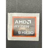 Original AMD Ryzen 9HX3D gen8/9 logo Sticker