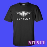 New Bentley Racing Logo Gildan Men'S Black T-Shirt