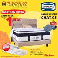 Springbed SIMMONS Colony FULL SET Kasur / Spring bed Simmons Matras