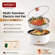 HODEKT 4L Multifunctional Electric Cooker with Steamer Non-Stick Large Capacity Periuk Masak Elektri
