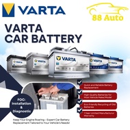VARTA Car Battery By 88 Auto Garage | DIN EFB AGM Car Lorry Van|