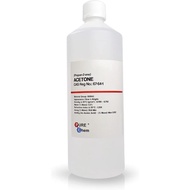 Pure Acetone - Acrylic Nail Remover Nail Polish Remover 99.8% (1L) Clear