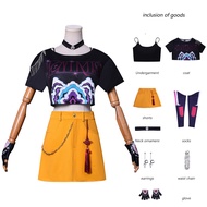 LZ59 KPOP Demon Hunters Role playing costume Street trendsetters Rumi Zoey Mira Exquisite workmanshi