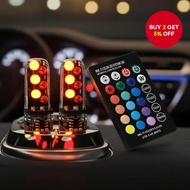 Remote Controlled T10 5050 SMD RGB LED Bulb 12 Colors Reading Wedge Light