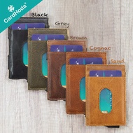 CardHoda - RFID智能防盜真皮卡套 Cow Dallas 干邑色