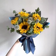 【鮮花】送給男生的向日葵鮮花花束