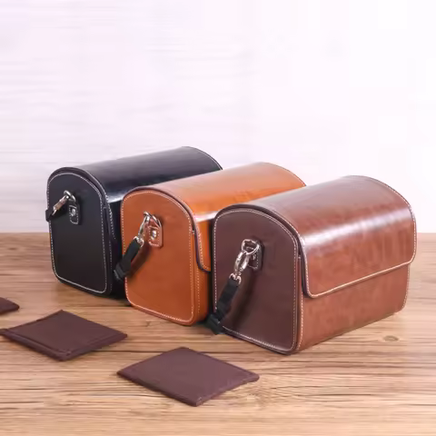 Retro Camera Bag For Fujifilm X10 X20 X30 X70 X100 X100V Camera Accessories With Shoulder Straps Pro