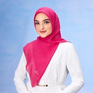 MANDJHA Essential Fuschia 98 Scarf By IVAN GUNAWAN - ORIGINAL MANDJHA Plain Square Hijab