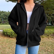 [ NEW!! ] SONYA HOODIE ZIPPER - size S - 3XL / Bahan Fleece Tebal Premium / Sweater Hoodie Resleting