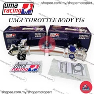 UMA RACING THROTTLE BODY TROTEL TB Y16ZR Y16 Y16Z R15 V3 32MM 34MM INTAKE FUNNEL CNC FULL SET 32 34