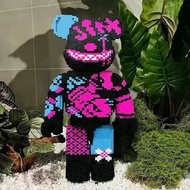 Bearbrick 47cm Bearbrick Assembled Puzzle Toy, Free With Hammer - Smart Toy Store