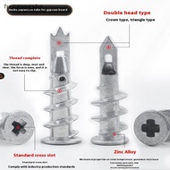 [FREG] 10Pcs Zinc Alloy Steel Self-drilling Anchor 13*41MM Plasterboard Drywall Anchor Hollow Wall A