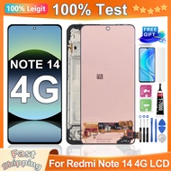 For Xiaomi Redmi Note 14 4G LCD Display 24117RN76G Digitizer Touch Screen Assembly