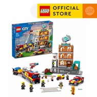 LEGO® City Fire Brigade 60321 Building Kit (766 Pieces) Building Blocks For Kids Construction Toys F