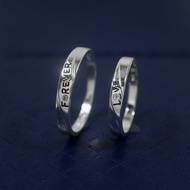 KS silver 925 italy silver CP107 (couple ring)