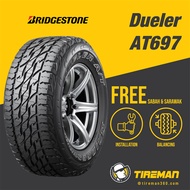 Bridgestone Dueler AT697 15 16 17 Inch Tayar Tire (FREE INSTALLATION/Delivery) SABAH SARAWAK Hilux F