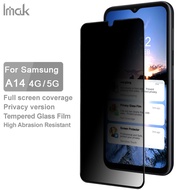 Tempered Glass Samsung Galaxy A14 4G 5G IMAK Privacy Anti Spy Screen Protector