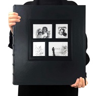 DEFIO อัลบั้มรูป4X6 500หน้าภาพถ่ายความจุขนาดใหญ่ปกหนังอัลบั้มภาพงานแต่งงานอัลบั้มรูป S ถือ500ภาพแนวน