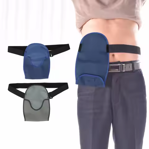 Cover Colostomy Pouch Portable Washable Waterproof Stretchy Adjusted Belt Cover Ostomy Pouch Portabl
