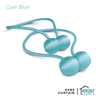 KKBS CURTAIN Ellie Tali Pengikat Langsir Bermagnet Design Earbud (Ellie Magnetic Earbud Curtain Tieb
