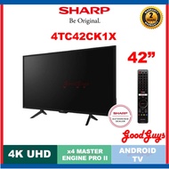SHARP 4TC42CK1X 42'' 4K UHD ANDROID TV