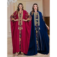 Dubai Robe Women's Muslim Dress abaya Light Luxury Evening Dress abaya Embroidered Robe