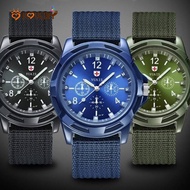 [Hot]Men Fashion Swiss Army Watches / Men High Quality Black Nylon  Belt Quartz Watch /Boy Minimalist Casual Wristwatches