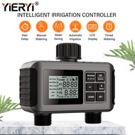 Yieryi Watering Timer Automatic Irrigation Timer Faucet Timer Water Valve Control Garden Automatic Watering System Sprinkler Timer for GardenYard Lawn Irrigation Plants