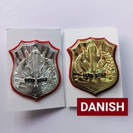 SECURITY AUTHORITY BADGE PIN Safety Pin Badge