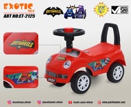 MAINAN MOBIL MOBILAN ANAK PMB TOYS RIDE ON TOLOCAR VIBE K618 K616 / RIDE ON ET-2125 (BATWHEELS) EXOT