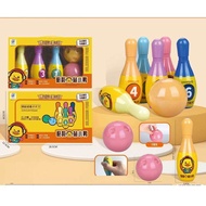 Đồ chơi Bowling cho bé hình vịt vàng cute. Đồ chơi cho bé rèn luyện khéo léo tư duy sáng tạo phát tr