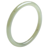 Natural Hotan Jingdang Fine Round Bracelet Childrens Jade with Certificate Fashion Bangle Bracelets