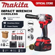 MAKITA Cordless Impact Impact Drill Impact Wrench Cordless 2IN1 Electric Heavy Duty Torque Wrench To