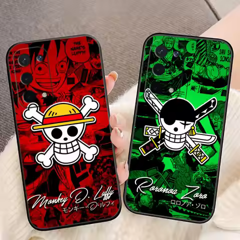 One Piece Luffy Zoro Nami Phone Case For OPPO F31 A5X A6X A5 A6 A17 A16 A38 A53 A54 A55 A57 A58 A60 