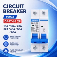 AC | DC Circuit Breaker 1P 2P Miniature Circuit Breaker Reversible Breaker Solar Panel PEMZZ