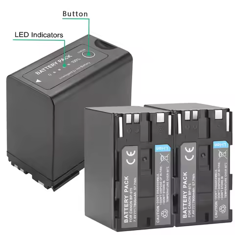 7800mAh BP-975 BP975 Battery for Canon EOS C100 C300 C500 XLH1 XHG1 XHA1 XL2 XM2 ES420V ES75 ES8200V