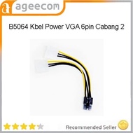 B5064 Kbel Power VGA 6pin Cabang 2