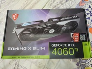 MSI RTX 4060 Ti 16gb GAMING X SLIM 顯示卡