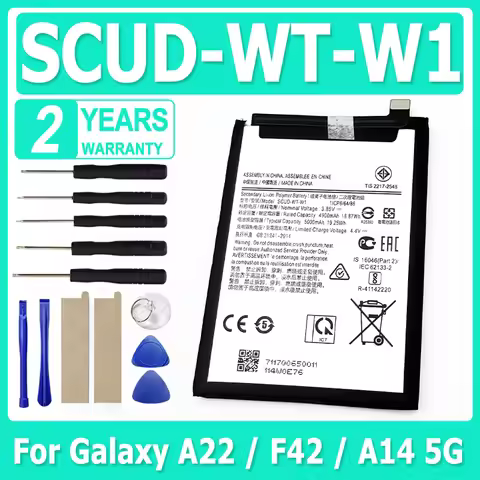Brand New SCUD-WT-W1 5000mAh Battery For Samsung Galaxy A22 5G / F42 5G / A14 5G SM-A226B SM-A146U A