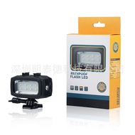 New GoPro Small Ant SJ Camera High Power Dual Battery Diving Fill Light30Waterproof Rice Light GP460