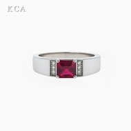 KCA TAR Red - 925 Sterling Silver Ring