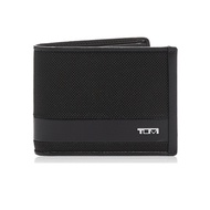 TUMI Men's Wallet Short 192230 Alpha Series Multi card Slot Black Long Zipper Business
