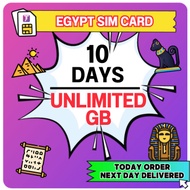 J Travel 【 Egypt SIM Card 】UNLIMITED HOTSPOT Travel Prepaid Sim Card Unlimited 埃及上网卡 EGYPT Simkad