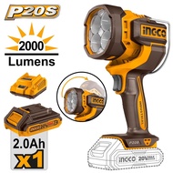 INGCO 20V LI-ION LED WORK LIGHT | SPOTLIGHT | CWLI20881 CWLI2088