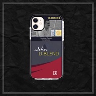 John D blend IMD Case Compatible for iPhone 16 Pro Max 15 Pro Max 14 Pro Max 13 Pro Max 12 Pro Max 1