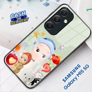 Softcase Glass Kaca SAMSUNG M15 (5G) - Case Handphone SAMSUNG M15 (5G) [T19]